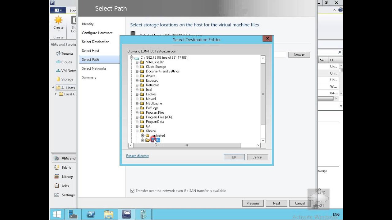 20409 Demo36 Performing Virtual Machine Cloning - YouTube