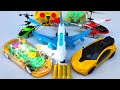 Unboxng RC 3D Light Car's | Radio Control Airbus A380 | Transparent Car's | Aeroplane RC helicopter