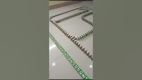 i build the matchbox domino part 155. #shorts #ooocratfs