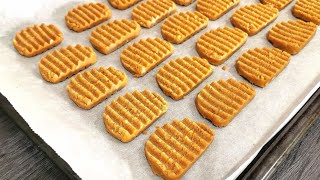 Galletas de cacahuetes receta fácil se prepara en 10 minutos | Galletas para vender no te lo pierdas