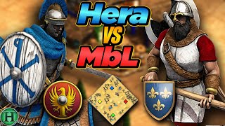 Romans vs Franks | 1v1 Arabia | vs MbL | AoE2