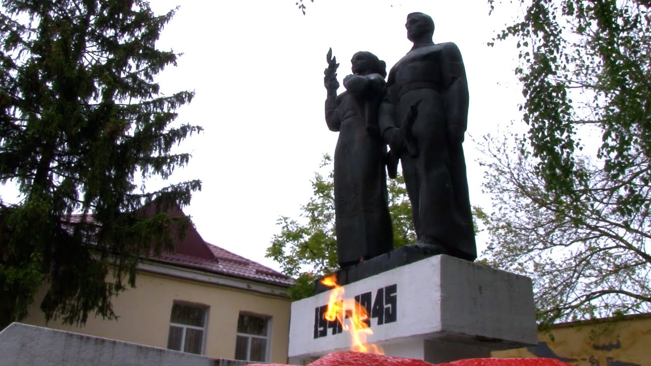 Митинг посвящённый 80 годовщине окончания ВОВойны г  Твардица