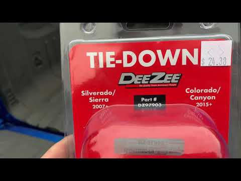 Chevy Colorado Tie Down Anchors