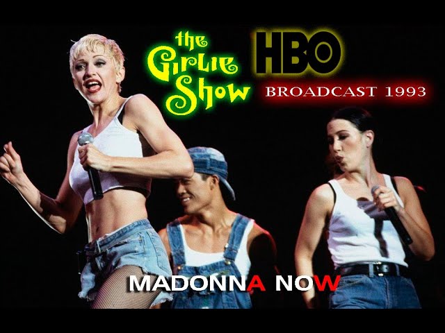 マドンナ Madonna THE GARLIE SHOW TOUR 90年代 90'S MADONNA The Girlie Show T-Shirts RED 90年代 マドンナ ザ