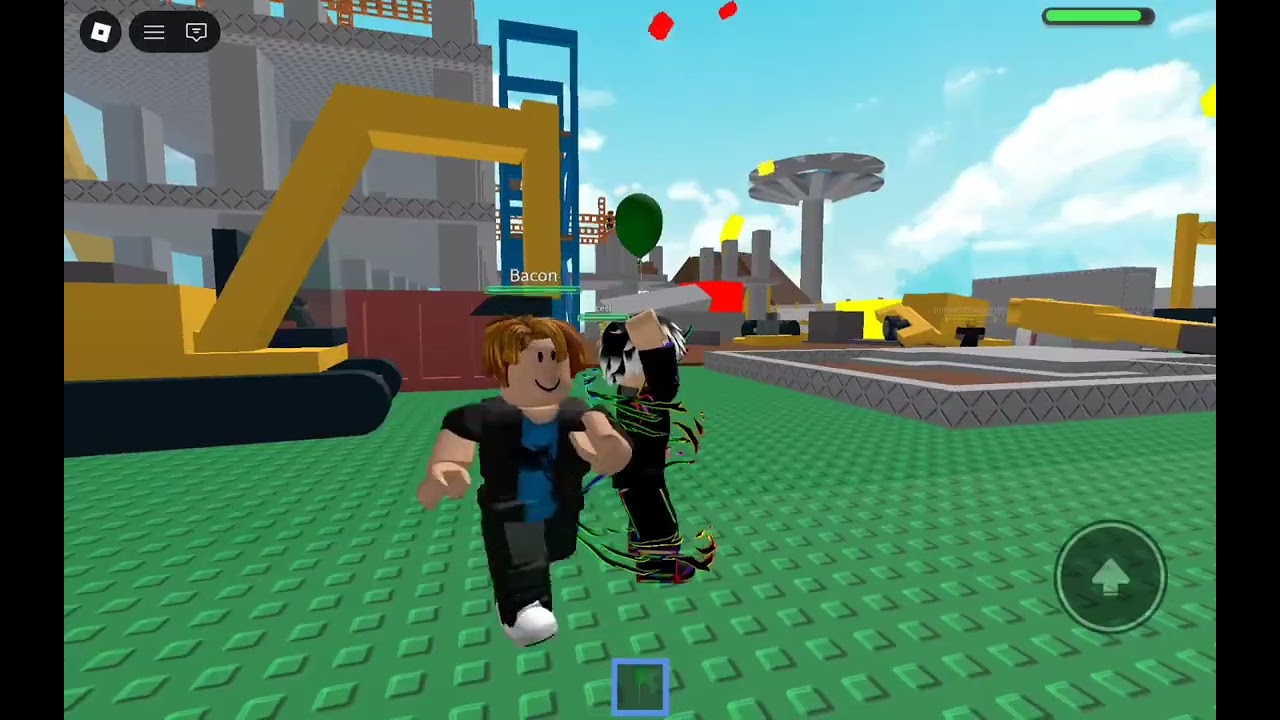 Jogando desastre natural survive no roblox