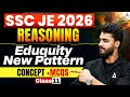SSC JE Reasoning Classes | SSC JE Practice Set Reasoning | SSC JE 2026 Reasoning | Prashant Sir #11