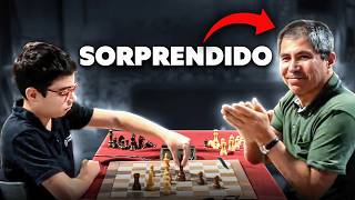 GRAN MAESTRO LEGENDARIO APLAUDE al PRODIGIO de ORO (12 años)