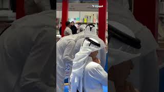أمير #قطر الشيخ تميم بن حمد آل ثاني يزور معرض الدوحة الدولي للكتاب
