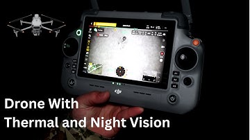 Thermal and IR Spotlight on a drone? | DJI 4t
