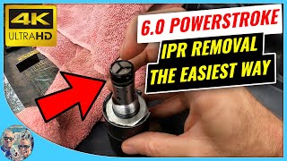 6.0 Powerstroke IPR removal (Literally under 3 minutes)