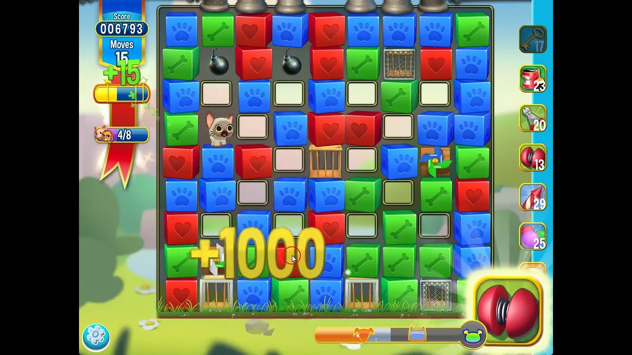 Pet Rescue Saga level 5066 no boosters | PuzzledCubes.site