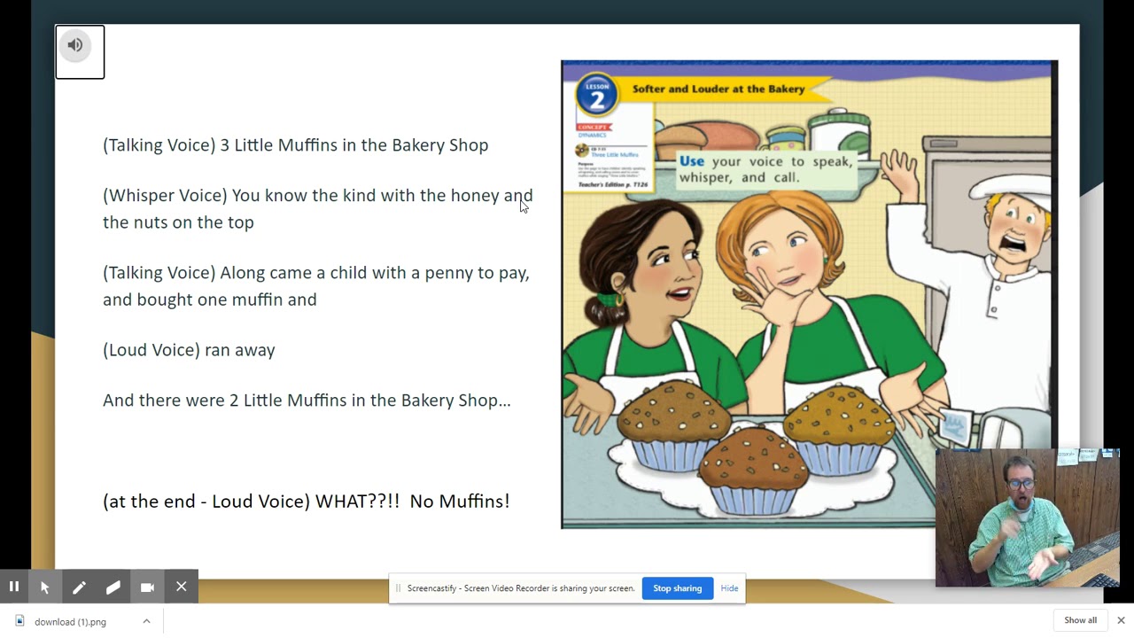3 Little Muffins in the Bakery Shop YouTube