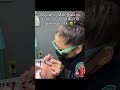 Lash client gets sick mid appointment #uvlashes#sick#ohno#coloradolashartist#ilovemyclients#lashes