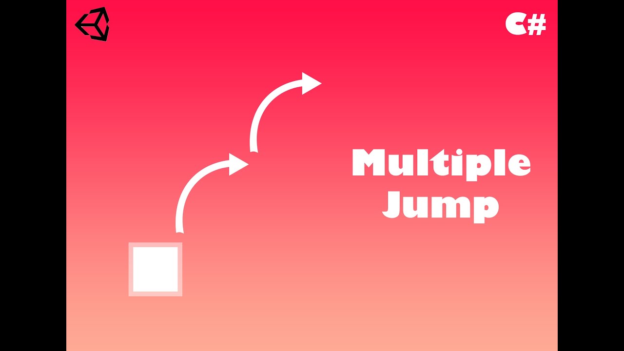 Multiple Jump In Unity 2D | C# | Unity (Tutorial) - YouTube