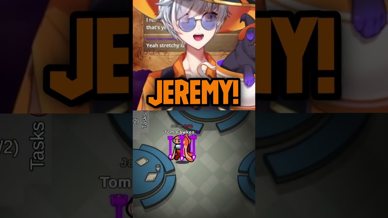 I HAVE SOMETHING IMPORTANT TO TELL JEREMY! 