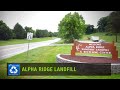 Alpha Ridge Landfill Drone Tour