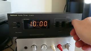 National (Panasonic) audio timer TE 903 - демонстрация by Vadimych 2005 84 views 2 months ago 7 minutes, 22 seconds