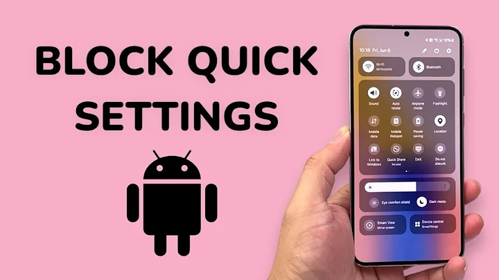 How To Block Quick Settings On Samsung Lock Screen