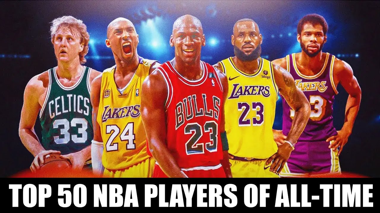 TOP 50 NBA PLAYERS OF ALL-TIME