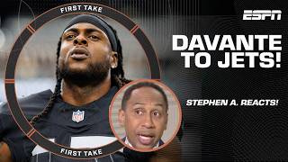 Thumbnail for 🚨 BREAKING 🚨 Stephen A.'s FIRST REACTION to Davante Adams being traded to the Jets | First Take