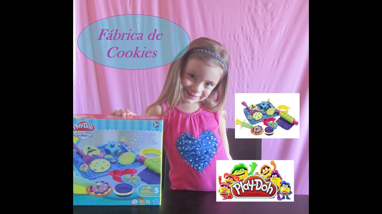 Play Doh Sweet Shoppe Cookie Creations Dessert Playset - La Fábrica de Cookies de Play Doh games people play