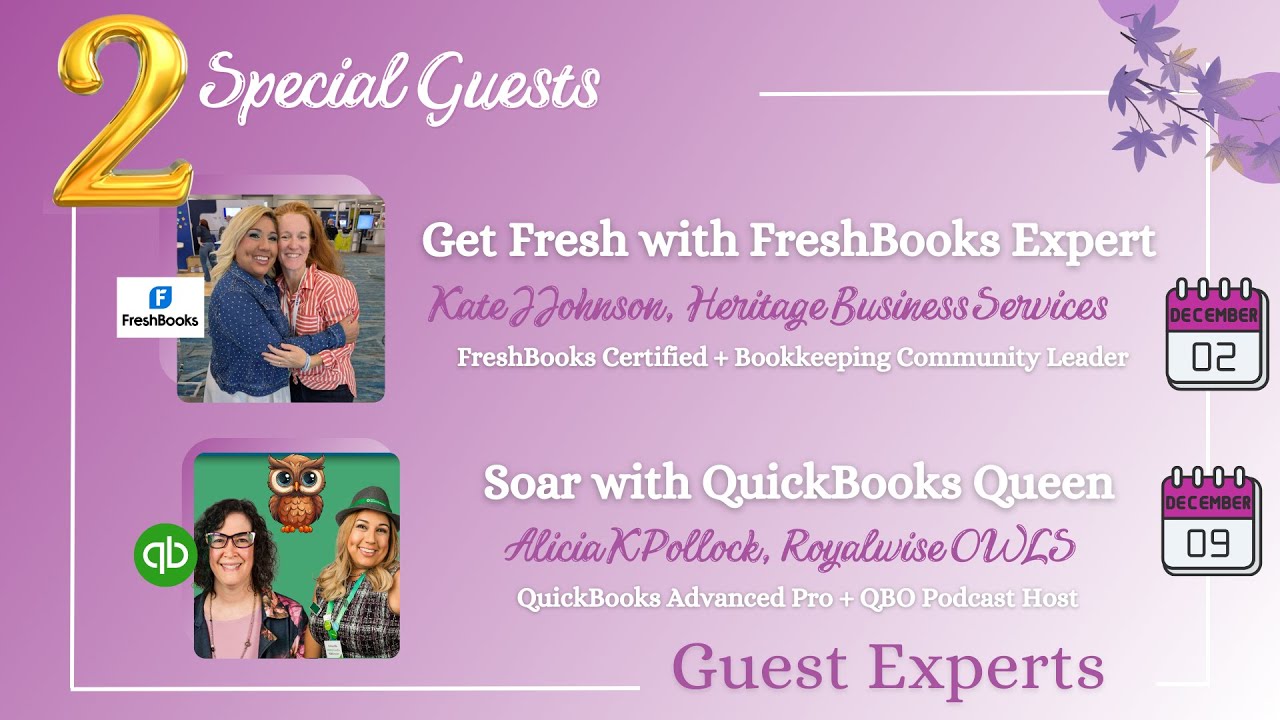 Tax Ready Books with FreshBooks or QuickBooks