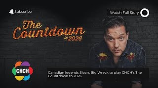 Canadian Legends Sloan, Big Wreck To Play Chchs The Countdown To 2026
