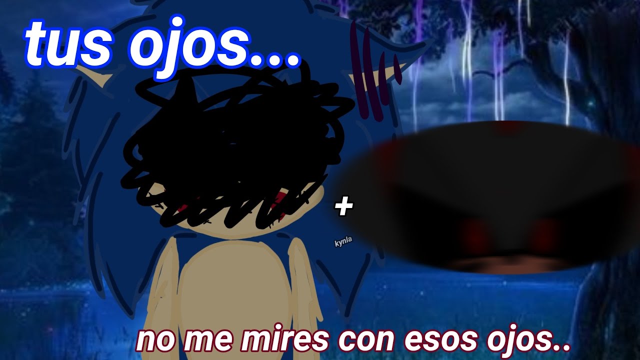 💢⚠️Tus ojos...+ ⚠️no me mires con esos ojos 🖤💙😥 //meme 💔 // shadow.exe