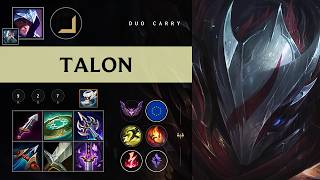 Talon ADC vs Tristana - EUW Master Patch 26.08