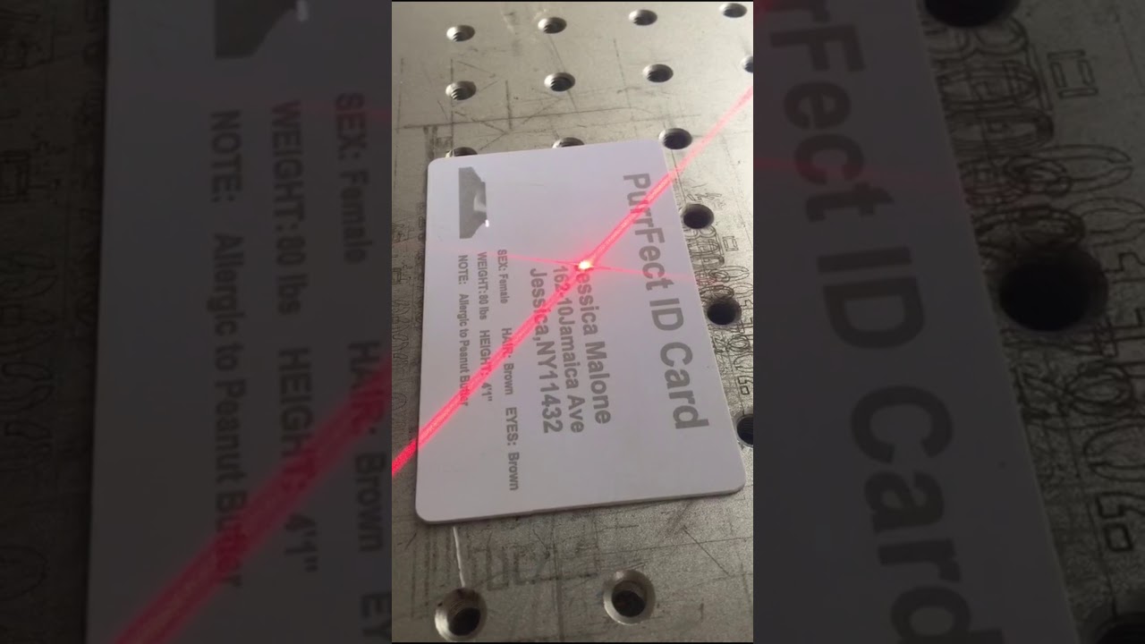 PVC card marking case