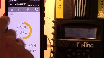 KiloVault™ LiFePO4 lithium battery Bluetooth BMS monitoring APP