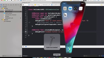 How To Use UIButtons and IBAction ?