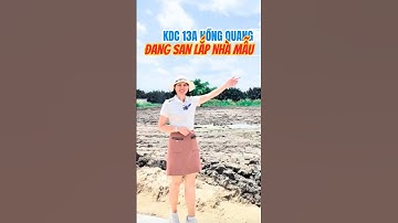 KDC 13A san lấp đất làm trung tâm sự kiện và nhà mẫu cho chung cư chuẩn bị xây của tập đoàn Kim Oanh