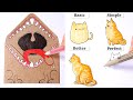 How to Draw - Easy Cat &amp; Dog Art Tricks