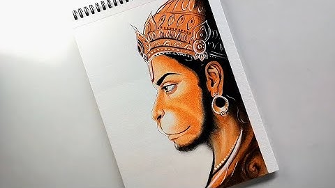 Powerful Hanuman Ji Drawing | Pencil Art Tutorial 