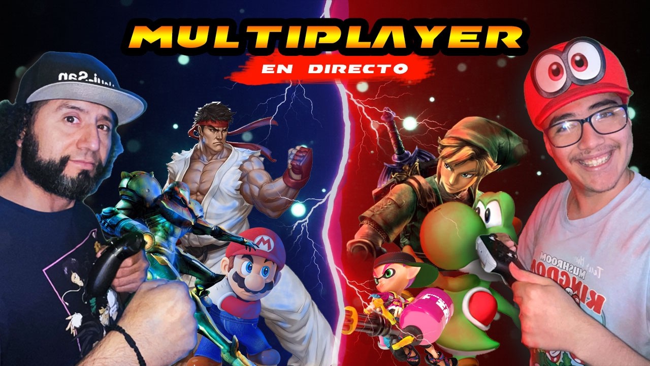 Splatoon 3&2 + Mario Kart W + MK8D + Super Smash Bros Ultimate y + ... Usui VS Fuchopon? DIRECTO Mix