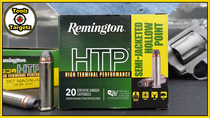Which HTP Will It Be?...110 VS 125 Grain Remington HTP .357 Magnum Ballistic Gel AMMO Test!