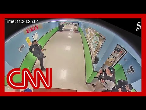 CNN breaks down key moments in the 77-minute surveillance video of Uvalde school shooting