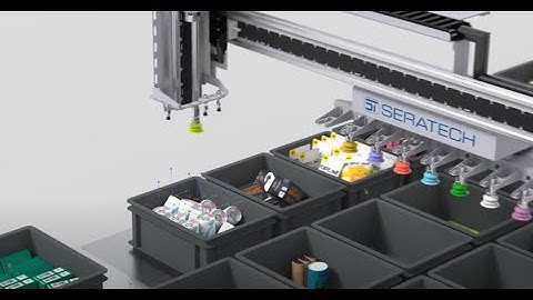 Seratech automatic order picking system