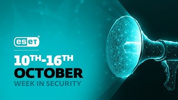 ESET helps disrupt Trickbot botnet –  Week in security with Tony Anscombe