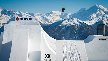 Worlds first Quad cork 1800 on skis - Andri Ragettli