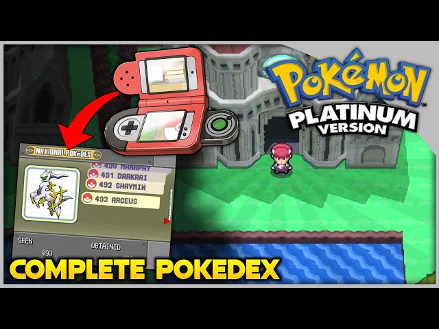 Pokémon Platinum - The National Pokédex
