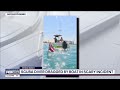 Florida scuba diver caught on camera being dragged by boat