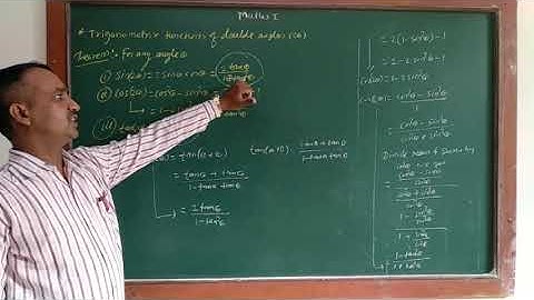 Trigonometry -ll lecture 7 by Atul Limgude sir