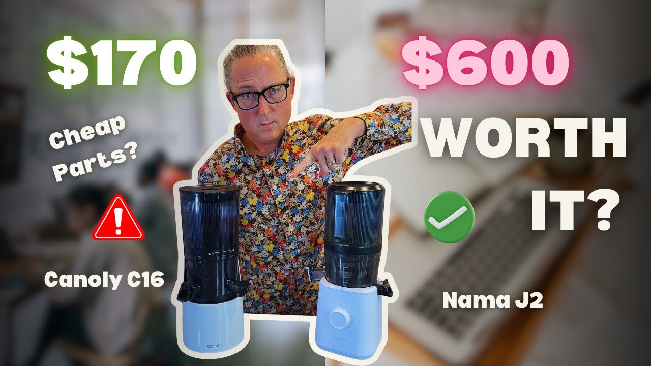 Nama J2 vs Canoly C16 - Don't Make This Juicer Mistake!