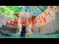 Amazing Girl Build The Most Beautiful Underground House Villa & Waterfall Underground Swimming Pool