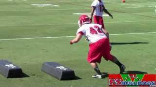 Fresno State Fall Camp - Linebacker Drills