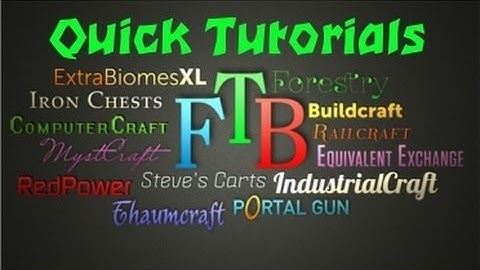 FTB Quick Tutorial - Nano armour!