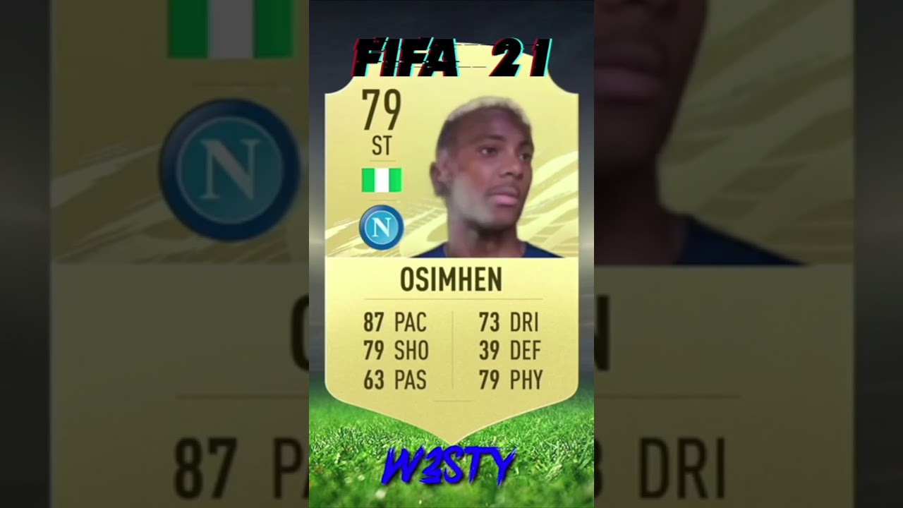 VICTOR OSIMHEN FIFA EVOLUTION🔥😂 