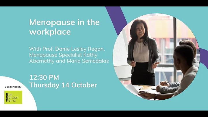 Menopause in the Workplace Webinar